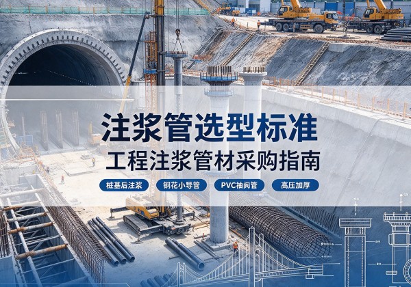 柳河注浆管选型标准